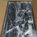 Beborxue Under Bed Storage with Wheels, 2-Pack Under the Bed Storage Containers with Lids, XXL 60L Under Bed Shoes Storage Organizer Bins, Rolling Underbed Storage for Clothes, Shoes, Blankets (Beige)