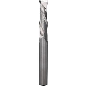 BRF214 Carbide CNC Router Bit 2 Flutes Up/Down Cut Spiral Bit with Solid Carbide Compression and 1/4-Inch Cutting Diameter