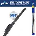PEAK Silicone Plus 26" All-Weather Hybrid Windshield Wiper Blade, Premium Replacement Front Windshield Wiper Blade with Universal Connector, Pack of 1