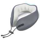 Cozyhealth Travel Neck Pillow for While Sleeping on Airplane, Memory Foam Comfort Travel Pillow, Gently Neck Head Support Sleeping Rest, Airplane Car and Home Use (Small)