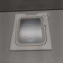 ROLOVE 8x10 Inch Lighted Vanity Mirror, 3-Color Dimmable LED Lighting & Touch Control, Portable Makeup Mirror with U-Bracket for Travel/Dressing Room (White)