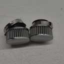 48mm-52mm Stainless Steel Air Intake Filter with Clamp Fits for Motorcycle Scooter (2)