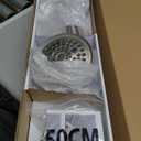 High Pressure Handheld/Rain 82-mode 3-way Shower Head Combo with 25.75" Adjustable Drill-free Stainless Steel Slide Bar, Pet & Tub Power Wash and Anti-clog Nozzles, with 5ft Hose - Brush Nickel