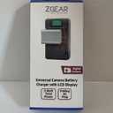 ZGEAR - Universal Camera Battery Charger W/LCD Charge Display