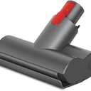 FUNTECK Mini Brush Tool for Cleaning Couch Mattresses Upholstery and Stairs, Compatible with Dyson V7 V8 V10 V11 V15 Vacuum Cleaner