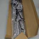 Curtain Rods Set of 2,Black Curtain Rod for Windows 40 to 62 inch, 5/8 inch Diameter Metal Standard Drapery Rod Set with Bracket, Heavy Duty Adjustable Window Curtain Rod for Living Room, 2 Pack