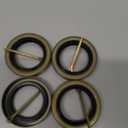 RV MURTS 4pcs Trailer Axle Hub Wheel Grease Seals ID 1.719" x OD 2.565" Double Lip Grease Seals with 4pcs Cotter Pins for 3500lb #84 Lube Axle, 171255TB, 010-019-00 Dexter, 473336, Spindles Hub Wheel