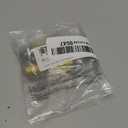 MECCANIXITY Sloped Ceiling Adapter 180 Degree Swivel M10 Thread, for Chandelier Ceiling Pendant Light, Gold Tone Pack of 2