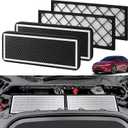 4PCS HEPA Cabin Air Filter for Tesla Model Y 2022-2026, Air Intake Filter with Activated Carbon, Replacement Filters for Model Y High Efficiency Filter Kits
