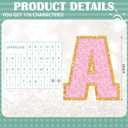 136 Pcs 12 in Extra Large Pastel Bulletin Board Letter Big Alphabet Letter Cutout Sticker Punctuation with Adhesive Dot Colorful Poster Classroom Wall Decor Back to School Education Learning Tool