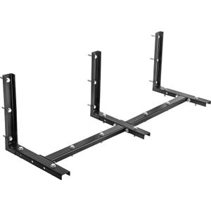 Colinktool Underbody Steel Mounting Brackets,15 x 15Inch Mounting Brackets for 48 Inch Poly Truck Boxes, Black Steel