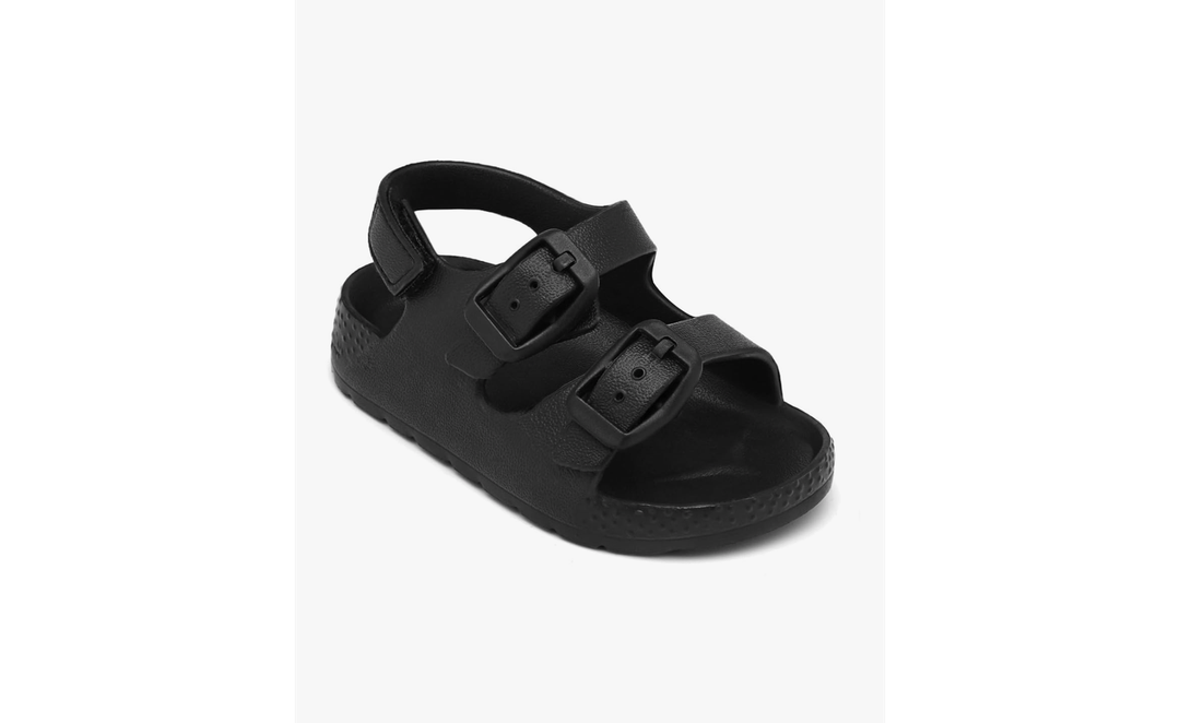 Boys Girls Double Buckle Sandals Children's Adjustable Back Strap Water Sandal
4
