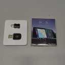 Mini Wireless CarPlay Adapter for iPhone,2 in 1 for Apple Carplay and Android Auto Adapter,Convert Wired to Wireless, Plug & Play, USB to USB-C/Type-C, Stable Control & No Delay, Black