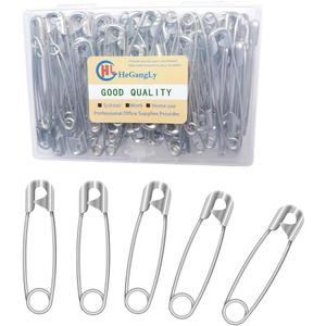 80Pcs Extra Large Safety Pins 2.2 inch (55mm) -Heavy Duty Large Safety Pins, Stainless Steel Safety Pin for Sewing,Baby Clothing, Diapers,Laundry,Decorations