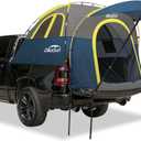Truck Bed Tent, Double Layer Truck Tent 6.4-6.7 Ft, Waterproof PU3000mm Tear-Resistant Pickup Tent for 2 Person Camping and Outdoor with AwningCyan