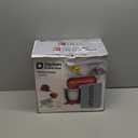 Kitchen in the box Stand Mixer, 5QT Two bowls Electric Food Mixer, 10 Speeds 3-IN-1 Kitchen Mixer for Daily Use with Egg Whisk,Dough Hook,Flat Beater (Black, 5QT)