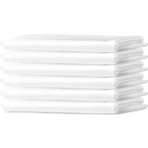 Drop Cloth Sheet,6 Pack Plastic Drop Cloths Plastic Painting Tarps Paint Drop Cloth Anti-dust Cloths for Painting Supplies Couch Cover and Furniture Cover (7.5 x 10.8 Feet)