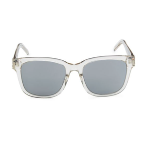 Polarized Sunglasses for Women Men Trendy Classic Retro Designer Style (Clear Frame)