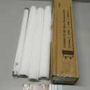 Valoisa 4Pack F14T8/CW 14W 15 Inch T8 4100K Linear Fluorescent Light Bulb,14 Watts, G13 Medium Base,T8 Tube,14 3/4" MOL,1" Dia,4100K Cool White