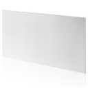 1 Pcs 430 Stainless Steel Sheet Metal 48 x 24 Inches 24GA Metal Plates Panel #4 Brushed Finish Magnetic Mount Board Wall Food Truck Restaurant Crafting Kitchen Floor Trailer Garage Gym