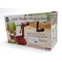 Norpro Apple Master-Apple, Potato, Parer, Slicer & Corer with Vacuum Base, Red frame