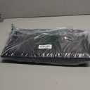 LUCMO Car Backseat Organizer with Touch Screen Tablet Holder,9 Storage Pockets Storage Organizer,Protectors Kick Mats Travel Accessories (Black, 2 Pack with Food Tray)