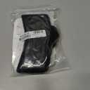 NuVein 8-15 mmHg Medical Compression Socks, Mid Calf Crew Length, Padded Cushion Foot, Black, X-Small