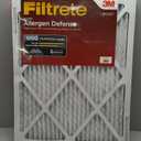 Filtrete 20x25x1 AC Furnace Air Filter, MERV 11, MPR 1000, Micro Allergen Defense, 3-Month Pleated 1-Inch Electrostatic Air Cleaning Filter, 2 Pack (Actual Size 19.688 x 24.688 x 0.84 in)