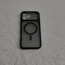 TOCOL for iPhone 17 Pro Max Case, Compatible with Magsafe, Full Camera Protection, Built-in Magnetic Ring, Translucent Matte Phone Case for iPhone 17 Pro Max 6.9 inch (Black)