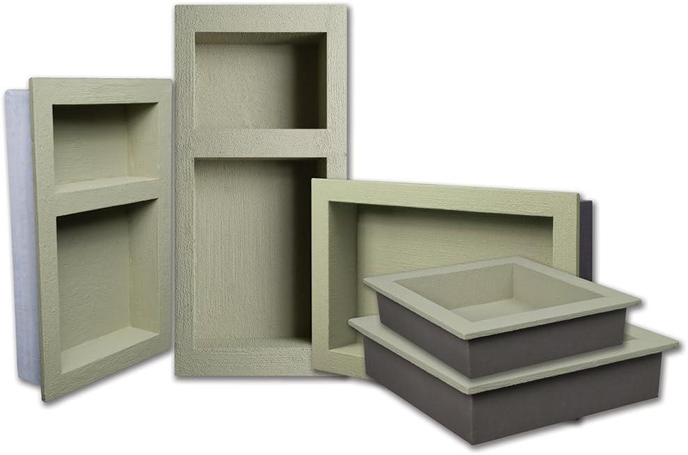 Laticrete 12"X6", 12"X12" Wide Combo Niche Laticrete, Pack of 1 