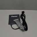 Facon 5'' x 4'' Automotive Engine Block Heater Pad with 3M Self Adhesive and Thermostatically Controlled, 50W Engine Oil Pan Heater Pad with 2-Prong Plug, Silicone Sealer Included