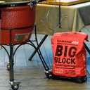 Kamado Joe Big Block XL Premium 100% All-Natural Hardwood Lump Charcoal Reusable Up to Three Times and 18-Hour Burn Times, 1-Pack, 20LBS Model KJ-CHAR