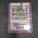 Sight Words Flash Cards 4th Grade - 120 High Frequency Words from Dolch's and Fry's Lists for 9-10 Years
