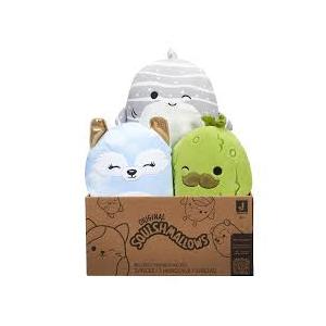 Squishmallows Original Mystery 3-Pack (8-Inch) – Official Jazwares Plush (Medium-Sized)