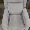 Manual Glider Recliner Sofa Chair, Home Theater Seating, Wall Hugger Manual Reclining Nursery Chair for Bedroom/Living Room/Office/Apartment, Grey