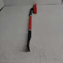 Mini Telescoping Snow Brush with Scraper and Foam Grip Handle (Colors May Vary)