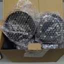 Flacchi Solar Ground Lights - Solar Powered Lights Outdoor Solar Disk Light Waterproof Landscape Light for Patio Yard Pathway Walkway Driveway (Red, 12 Pack)