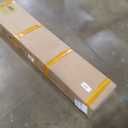 DWVO 6x4.4 FT Resin Storage Shed with Fence-Style and Side Windows, Lockable Door, and Vents for Garden, Backyard, Patio, Lawn, Brown