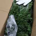 6 ft. Pre-Lit Fiber Optic PVC Regular Artificial Christmas Tree with 617 Branch Tips