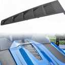 Center Hood Vent for Slingshot All Model, Carbon Fiber Color Turbo Hood Panel trim Center Vent Hood for 2015-2023 Polaris Slingshot Exterior Accessories, Replace OEM #5452300
