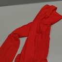 VEBZIN Tights for Women Red High Waisted Sheer Pantyhose (86-160lb) Small 