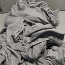 Queen Size 4 Piece Sheet Set - Comfy Breathable & Cooling Bed Sheets Set - Hotel Luxury Bedding for Women, Men, Kids, Teens, Boys & Girls - Deep Pockets, Soft & Wrinkle Free - Grey (Heathered Sheets)