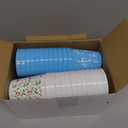 Sliner 48 Pieces Christmas Plastic Cups Christmas Party Supplies Disposable Drink Red and Green Holiday Stadium Cups for Xmas Party Supplies(16 oz)