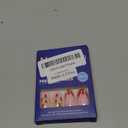 Valentines Press on Nails Short Almond MABKJLF French Tip Fake Nails Pink & Red False Nails with Designs Heart Strawberry Glossy Glue on Nails Sweet Acrylic Nails for Women Girls 24 Pcs