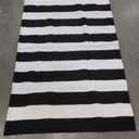 KOZYFLY Striped Area Rug 2.3'x 3.6 and 4'x 6'