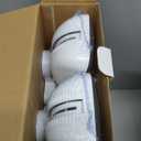 TANLUX Red Exit Sign with Emergency Lights, 1.0 Meter Plug in Exit Sign with Battery Backup Lights for Business, Commerical Emergency Lighting Combo, UL Listed, AC 120V, Double Face, 2 Pack