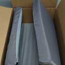 32x16x2 Outdoor Bench Cushion, Strengthen Waterproof Seat Cushions, High-Density Bench Pad with Anti-Slip Bottom, Outdoor Cushion for Patio Garden Swing Furniture - Grey