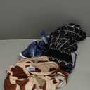 Reusable Dog Diapers Female Medium Washable, Premium Doggie Diaper for Dogs, Pack of 3, Highly Absorbent Dog Diaper for Heat, Incontinence and Puppy Training, Medium, (Web/Milk/Jeans)