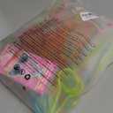 JOYIN 32 Pack Valentines Day Straws with Cards, Colorful Crazy Reusable Drinking Straws for kids, Classroom Exchange Prizes, Party Favors Gifts