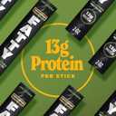 FATTY Meat Sticks, Made with Grass Fed Beef, Pork Raised Without Antibiotics, 13g Protein Per Serving, Jalapeno, 2 oz. (Pack of 20)